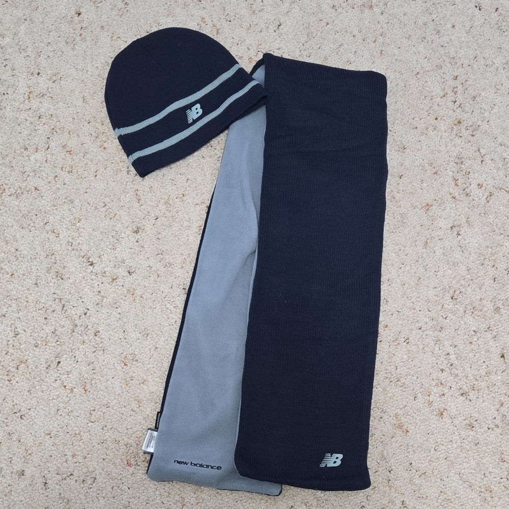 New Balance Scarf & Hat